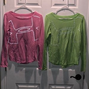 2 Under Armor shirts